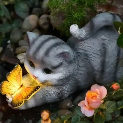 Schmetterlingsharzlampe – Einzigartige dekorative Beleuchtung für Zuhause