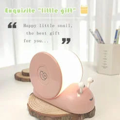 Schnecken-Nachtlicht – Niedliche LED-Dekoration fürs Kinderzimmer