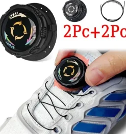 Schneller automatischer Schnallen-Schuhclip ohne Binden