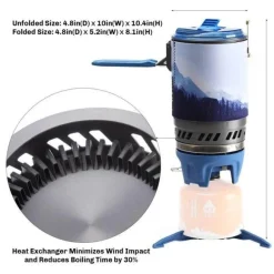 Schnellheizender Campingkocher – Schnellkocher fürs Lagerfeuer