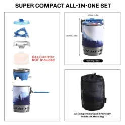 Schnellheizender Campingkocher – Schnellkocher fürs Lagerfeuer