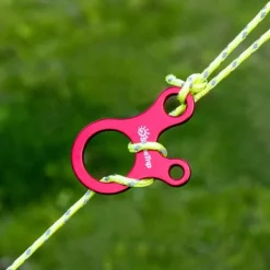 Schnellknoten-Zeltseilschnallen - 10er-Pack Campingausrüstung