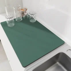 Schnelltrocknende, rutschfeste Küchenmatte – super saugfähig, groß