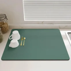 Schnelltrocknende, rutschfeste Küchenmatte – super saugfähig, groß
