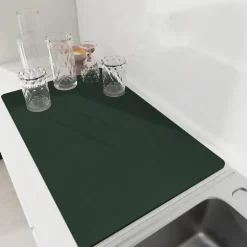 Schnelltrocknende, rutschfeste Küchenmatte – super saugfähig, groß