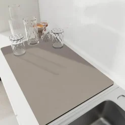 Schnelltrocknende, rutschfeste Küchenmatte – super saugfähig, groß