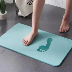 Schnelltrocknende, rutschfeste Badematte – schnelltrocknender Badezimmerteppich