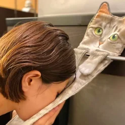 Schnelltrocknende, weiche Katzenhandtücher – saugfähige Handtücher für Haustiere