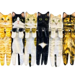 Schnelltrocknende, weiche Katzenhandtücher – saugfähige Handtücher für Haustiere