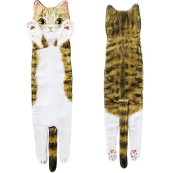 Schnelltrocknende, weiche Katzenhandtücher – saugfähige Handtücher für Haustiere