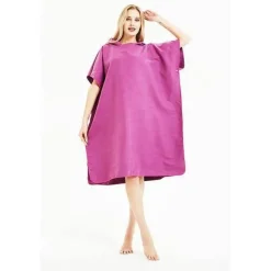 Schnelltrocknender Wickelmantel aus Mikrofaser – leicht und vielseitig