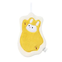 Schnelltrocknendes Handtuch aus Korallenfleece mit Cartoon-Tiermotiv, ideal für Zuhause, Küche und Badezimmer