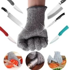 Schnittfeste Sicherheitshandschuhe aus Edelstahl – Arbeitshandschuhe für Küche und Metzgerei