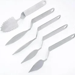 Schokoladenblattmesser – Fondant-Dekorationswerkzeug aus Edelstahl