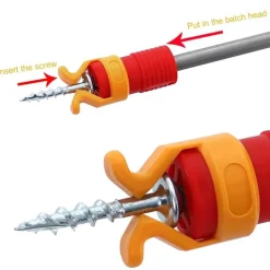 Schraubenhalter-Werkzeugsatz - 3-teilig, verstellbare Magnetverschlüsse