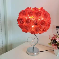 Schreibtischlampe aus Rosenkristall – elegante Akzentbeleuchtung für die Inneneinrichtung