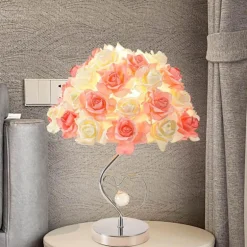 Schreibtischlampe aus Rosenkristall – elegante Akzentbeleuchtung für die Inneneinrichtung