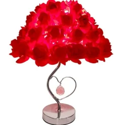 Schreibtischlampe aus Rosenkristall – elegante Akzentbeleuchtung für die Inneneinrichtung