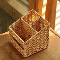 Schreibtisch-Organizer – Aufbewahrungsbehälter für Taschentücher und Stiftehalter