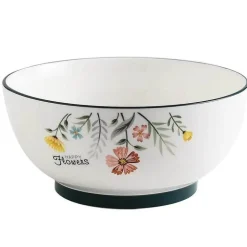 Schüssel- und Tellerset aus Bone China – Elegantes Essgeschirr für Reisnudeln