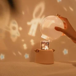 Schutzengel-Projektorlampe – Sternennacht-Entspannungslicht