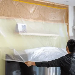 Schutzlackfolie - Staubschutzabdeckung