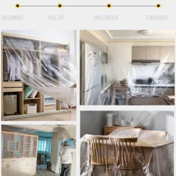 Schutzlackfolie - Staubschutzabdeckung