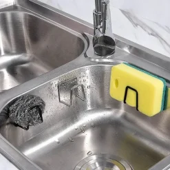 Schwammhalter aus Edelstahl – Abtropfgestell für Küche und Badezimmer