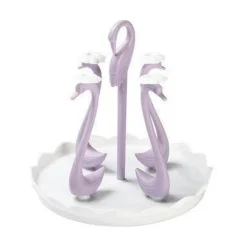 Schwanenglasbecher mit automatischem Abtropfsieb – Elegantes Trinkgeschirr