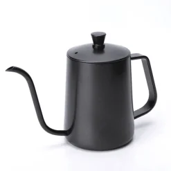 Schwanenhalskessel aus Edelstahl – 600 ml Übergießkanne für Kaffee und Tee