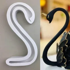Schwanenhals-Silikonform – Fondant, Schokoladenkuchen, Dekorationswerkzeug