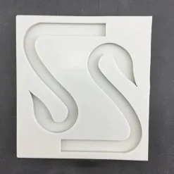 Schwanenhals-Silikonform mit 3D-Flügeln – Backdekorationswerkzeug