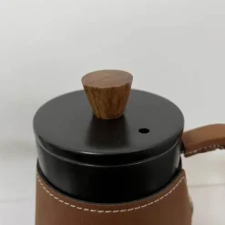 Schwanenhals-Tropfkessel - Kaffeemaschine aus Edelstahl