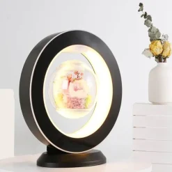 Schwebende magnetische Blumenvasenlampe – einzigartiges dekoratives LED-Licht