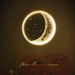 Schwebende Mondlampe – DIY Nachtlicht-Dekor