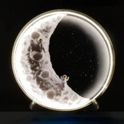 Schwebende Mondlampe – DIY Nachtlicht-Dekor