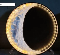 Schwebende Mondlampe – DIY Nachtlicht-Dekor