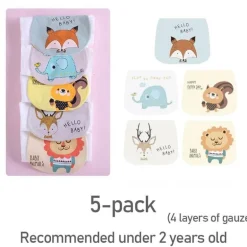 Schweißabsorbierendes Rückentuch für Babys – Badetuch für Kleinkinder