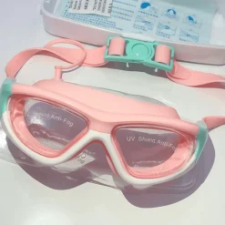 Schwimmbrille für Kinder mit Antibeschlag-UV-Schutz – Wasserfeste Schwimmausrüstung