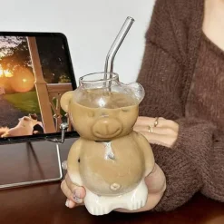 Süße Bären-Latte-Tassen – 320 ml hitzebeständige Kaffeebecher