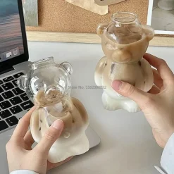 Süße Bären-Latte-Tassen – 320 ml hitzebeständige Kaffeebecher