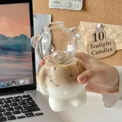 Süße Bären-Latte-Tassen – 320 ml hitzebeständige Kaffeebecher