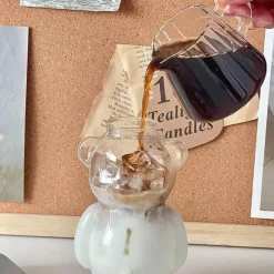 Süße Bären-Latte-Tassen – 320 ml hitzebeständige Kaffeebecher