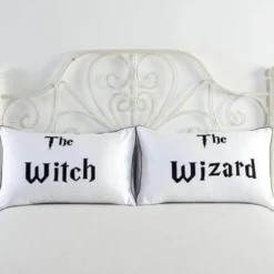 Süße Kissenbezüge für Paarbettwäsche – Schlafzimmerdekor mit Liebesthema