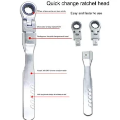 Sechskant-Ratschen-Steckschlüsselsatz – Vielseitiger Werkzeugsatz