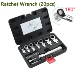 Sechskant-Ratschen-Steckschlüsselsatz – Vielseitiger Werkzeugsatz