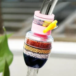 Sechsschichtiger Wasserhahn-Wasserreiniger – Fortschrittliches Steinfiltersystem