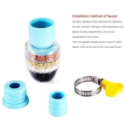 Sechsschichtiger Wasserhahn-Wasserreiniger – Fortschrittliches Steinfiltersystem