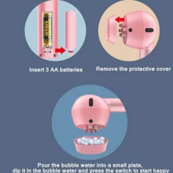 Seifenblasen-Spielzeug – Kreatives automatisches Kopfhörer-Design