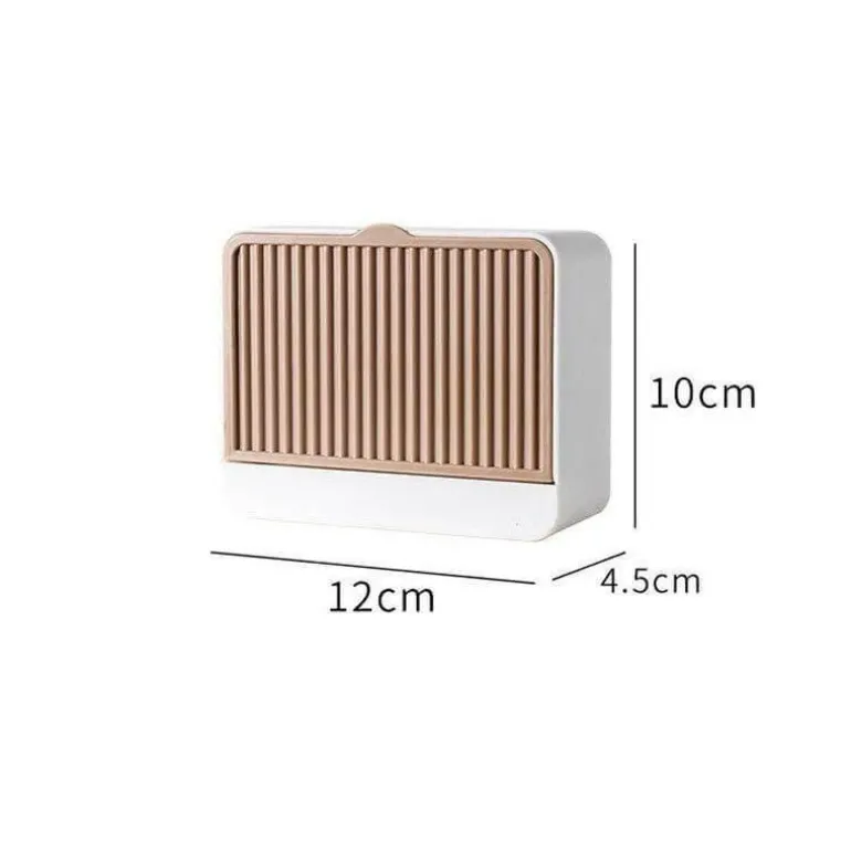Seifenbox zur Wandmontage – Badezimmer-Organizer mit doppeltem Stauraum